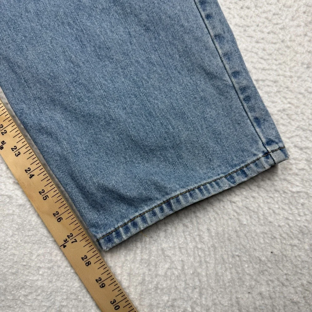 Levi's 550 Relaxed Fit Jeans Straight Blue Denim Pants Men's Size 40x30‎